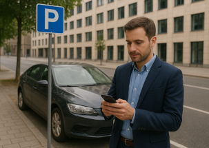 parkowanie z aplikacją