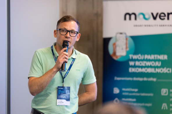 Tomasz Krajewski na scenie Fleet Day